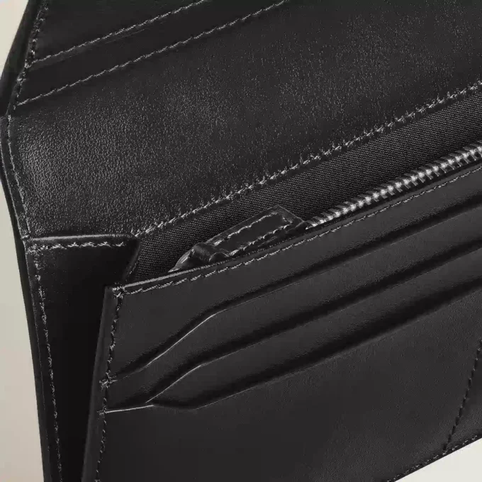 Portefeuille Sartorial 14cc avec poche zippée Portefeuille Sartorial 14cc avec poche zippée