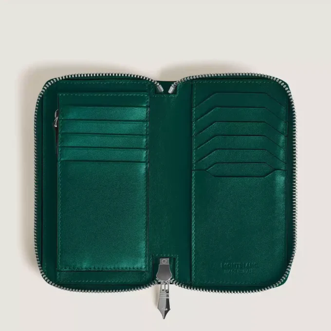 Portefeuille souple 12cc zip moyen Portefeuille souple 12cc zip moyen
