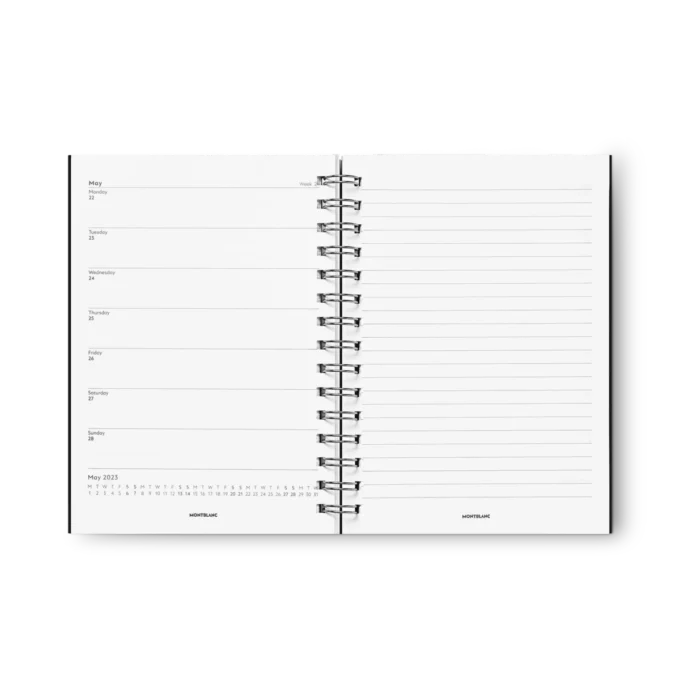 Recharge pour carnet Envelope n° 146 petit format, noir – Calendrier 18 mois Recharge pour carnet Envelope n° 146 petit format, noir – Calendrier 18 mois