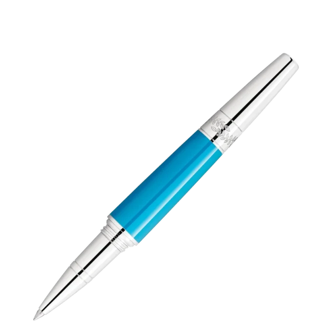 Rollerball Montblanc Maria Callas Édition spéciale couleur turquoise Rollerball Montblanc Maria Callas Édition spéciale couleur turquoise