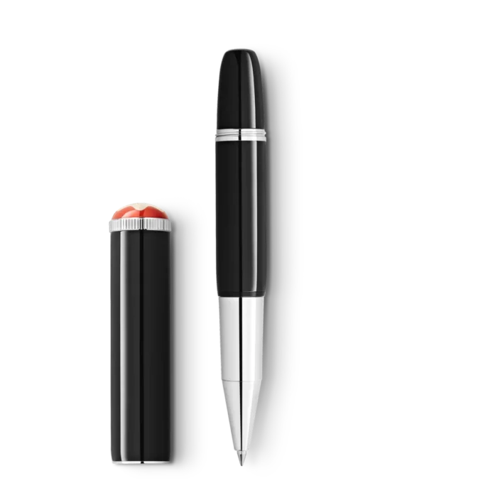 Rollerball noir Montblanc Heritage Rouge et Noir « Baby » Édition spéciale Rollerball noir Montblanc Heritage Rouge et Noir « Baby » Édition spéciale