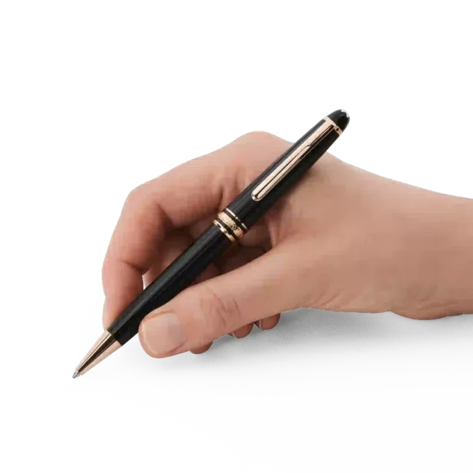 Stylo à bille Meisterstück Classique plaqué or rose Stylo à bille Meisterstück Classique plaqué or rose