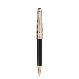 Stylo à bille Meisterstück Doué Geometry Signature plaqué or Classique