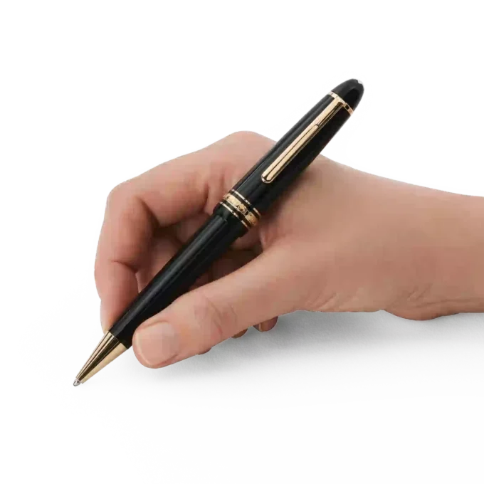 Stylo à bille Meisterstück LeGrand plaqué or Stylo à bille Meisterstück LeGrand plaqué or
