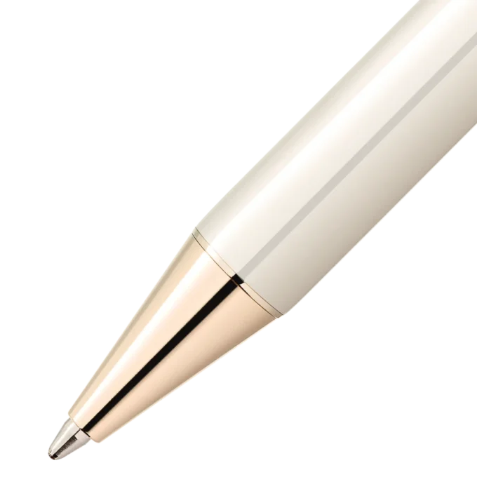 Stylo à bille Montblanc Heritage Rouge et Noir « Baby » Édition spéciale couleur ivoire Stylo à bille Montblanc Heritage Rouge et Noir « Baby » Édition spéciale couleur ivoire