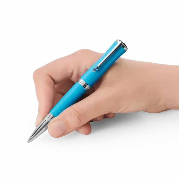 Stylo à bille Montblanc Maria Callas Édition spéciale couleur turquoise Stylo à bille Montblanc Maria Callas Édition spéciale couleur turquoise