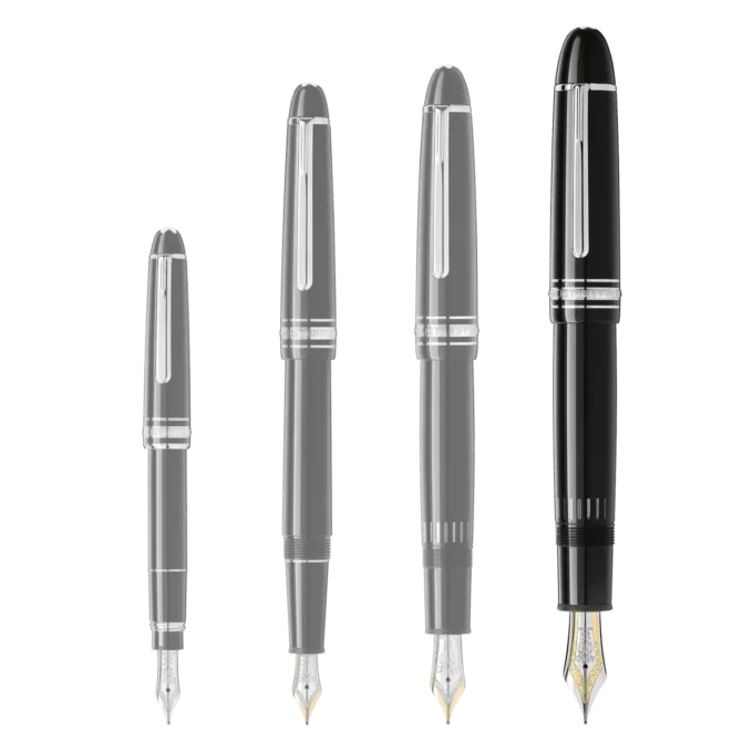 Stylo plume Meisterstück 149 plaqué platine (F)