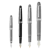 Stylo plume Meisterstück Classique plaqué platine (F)