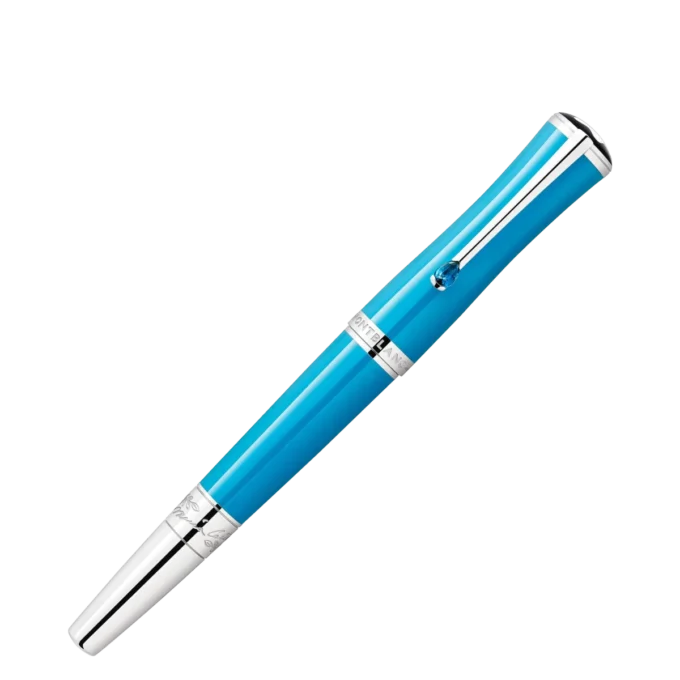 Rollerball Montblanc Maria Callas Édition spéciale couleur turquoise Rollerball Montblanc Maria Callas Édition spéciale couleur turquoise