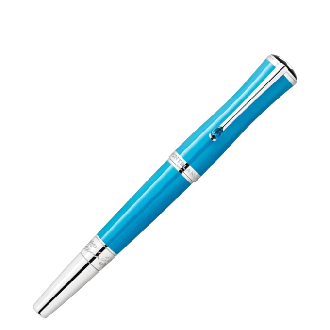 Stylo plume Montblanc Maria Callas Édition spéciale couleur turquoise Stylo plume Montblanc Maria Callas Édition spéciale couleur turquoise
