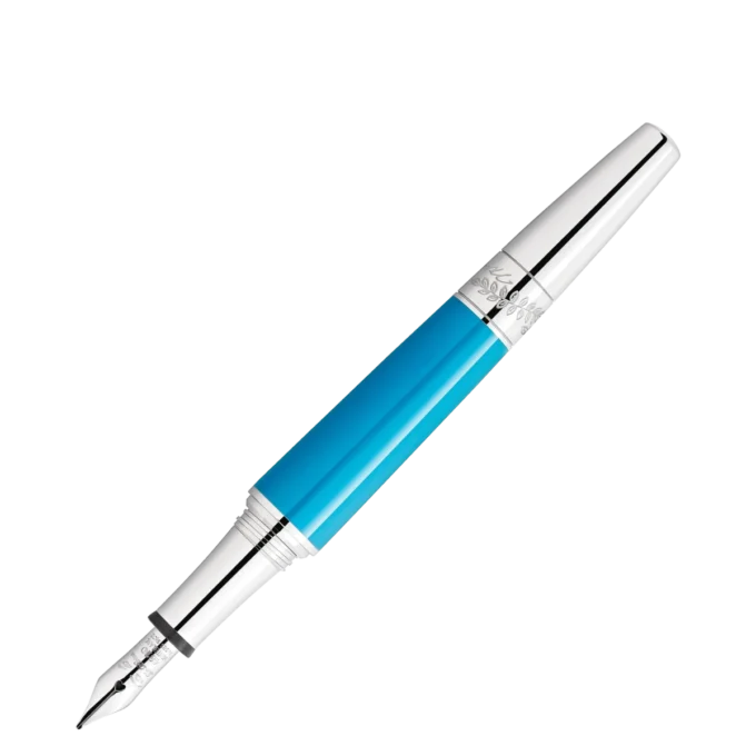 Stylo plume Montblanc Maria Callas Édition spéciale couleur turquoise Stylo plume Montblanc Maria Callas Édition spéciale couleur turquoise