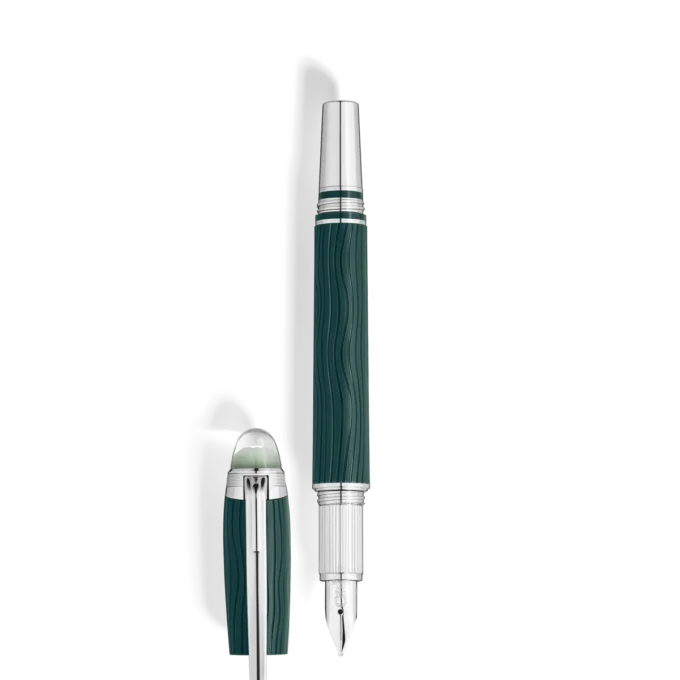 Stylo plume StarWalker PolarGreen en résine précieuse Stylo plume StarWalker PolarGreen en résine précieuse